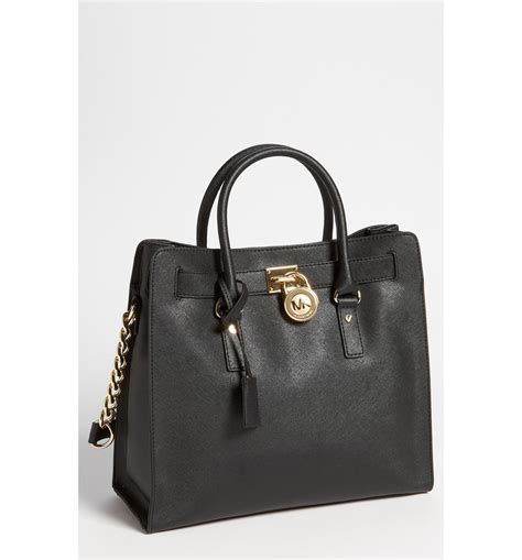 michael kors hamilton saffiano leather tote luggage|Michael Kors saffiano handbag.